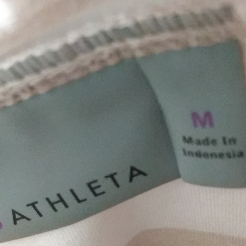 ATHLETA NWOT RIBBON STRIPE MIDI SKIRT SIZE MEDIUM - Picture 5 of 8